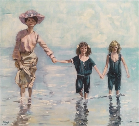 Oleo sobre lienzo
66 x 73 cm,
1100 €